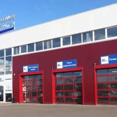 Автоматические панорамные ворота серии AluTrend