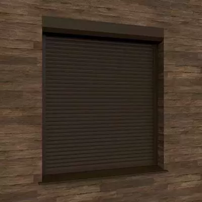 Роллетные системы Prestige коричневого цвета