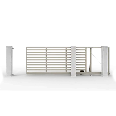 Откатные ворота с электроприводом серии Prestige