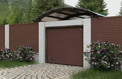 Ворота для навеса серии Prestige