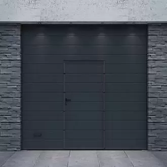 Гаражные ворота с калиткой серии Trend